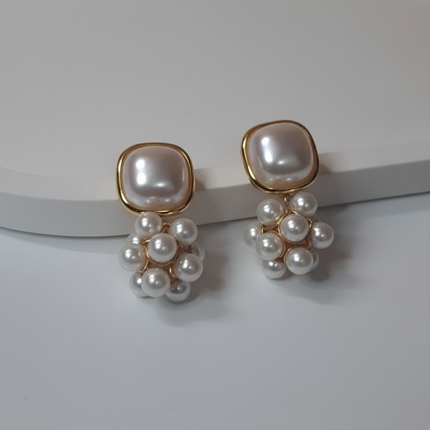 Pearl Cascade Studs