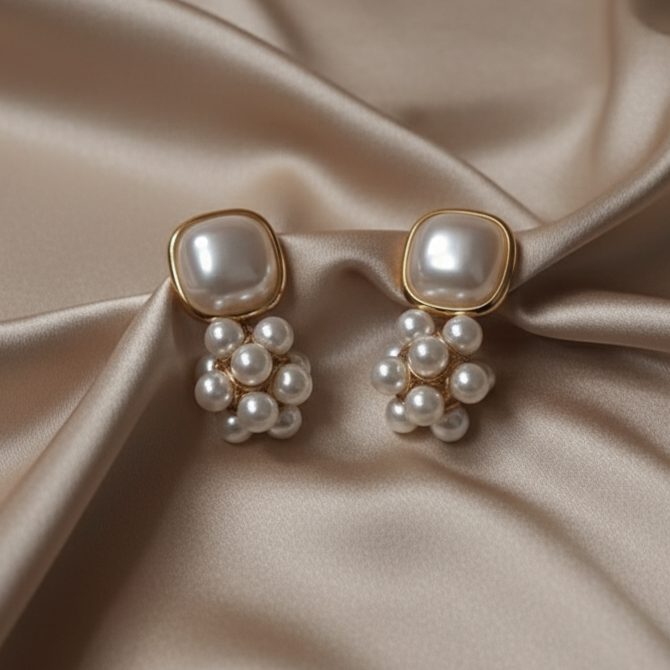 Pearl Cascade Studs