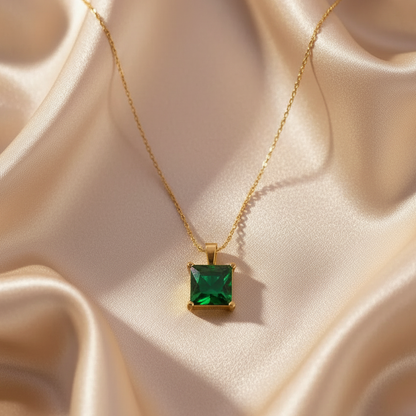 Clarity Necklace - Green