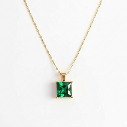 Clarity Necklace - Green