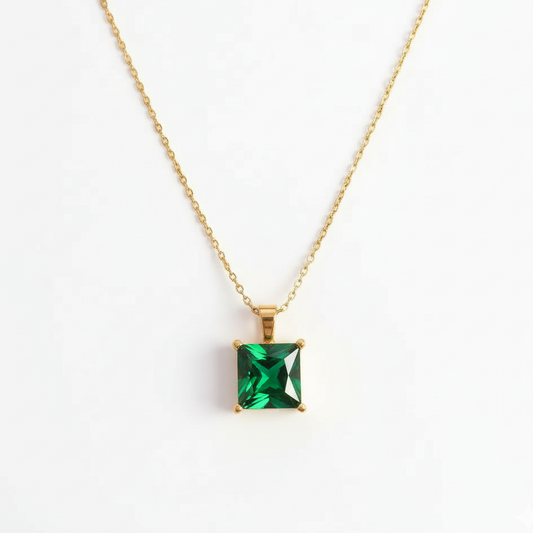 Clarity Necklace - Green