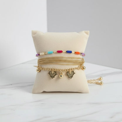 Layered Charm Bracelet